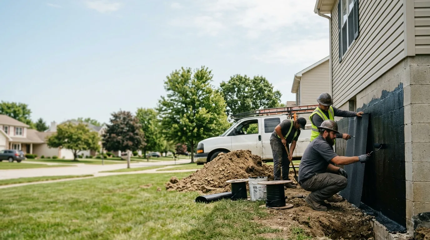 Basement Waterproofing in Owaneco, IL near me
